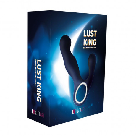 Анальный стимулятор для мужчин с десятью режимами вибрации Lust King
