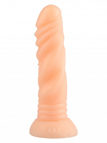 Анальный стимулятор фаллос из эластомера с рельефом