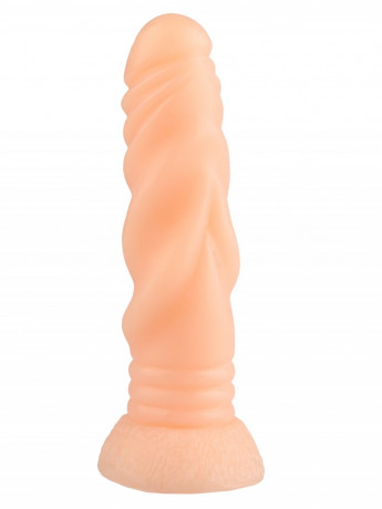 Анальный стимулятор фаллос из эластомера с рельефом
