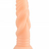 Анальный стимулятор фаллос из эластомера с рельефом