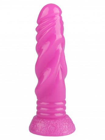 Анальный стимулятор фаллос из эластомера с рельефом