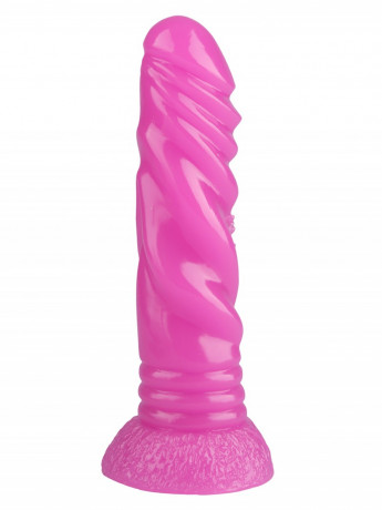 Анальный стимулятор фаллос из эластомера с рельефом