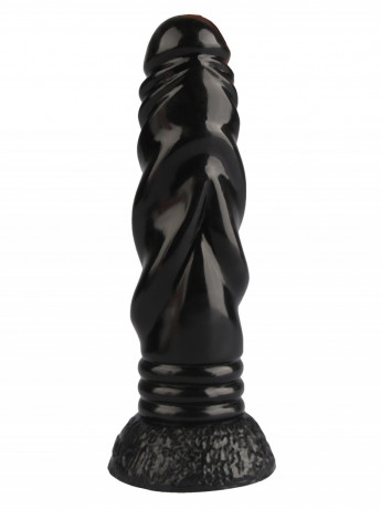 Анальный стимулятор фаллос из эластомера с рельефом