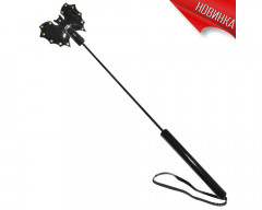 Стек Летучая мышь из высококачественной лаковой кожи