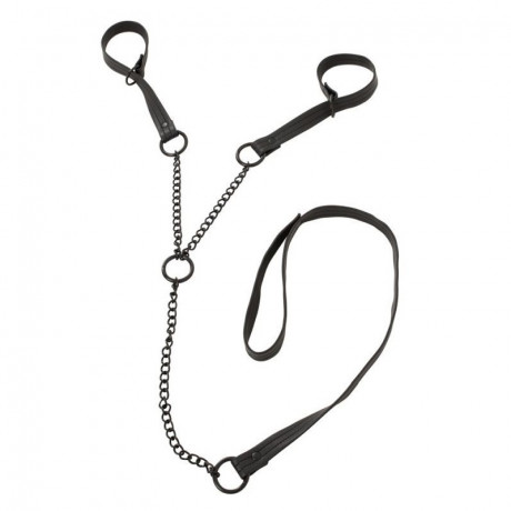 Наручники с поводком Handcuffs Leash