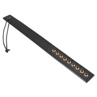 Прямоугольная шлепалка с декорированной поверхностью Paddle by Bad Kitty