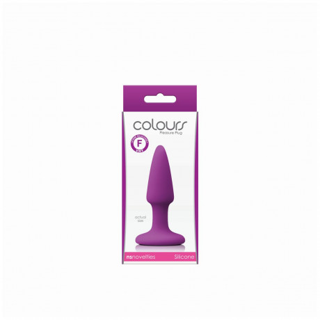 Анальная мини-пробка Colors Pleasures Mini Plug