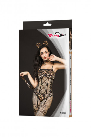 Женский сексуальный костюм кошки Kandi