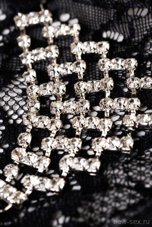 Сексуальные стринги со стразами Joli Chantal