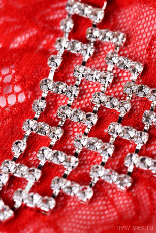 Сексуальные стринги со стразами Joli Chantal