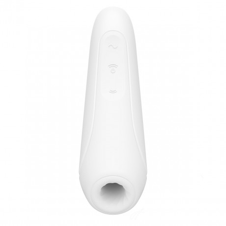 Вакуумный стимулятор с возможностью управления через приложение Satisfyer Curvy
