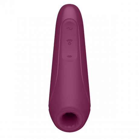 Вакуумный стимулятор с возможностью управления через приложение Satisfyer Curvy
