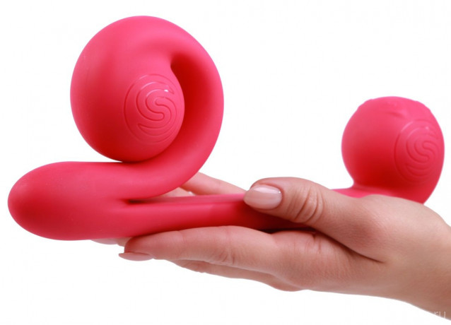 Инновационный аккумуляторный вибратор для пар Snail Vibe