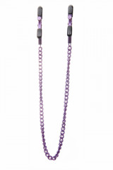 Зажимы с цепочкой для стимуляции сосков Adjustable Nipple Clamps