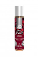 Лубрикант на водной основе со вкусом малинового сорбета JO Flavored Raspberry Sorbet