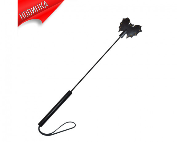 Стек из натуральной кожи декорированный металлическими кнопками