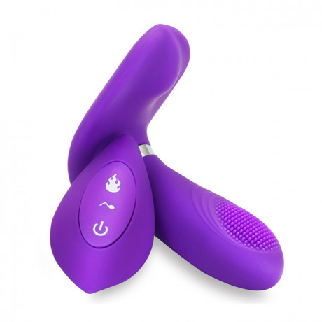 Вибро бабочка с массажными усиками для точки G