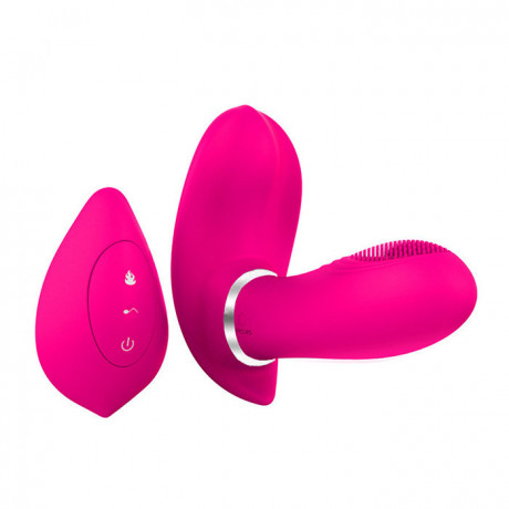 Вибро бабочка с массажными усиками для точки G