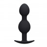 Рельефная анальная пробка со смещенным центром тяжести Baile