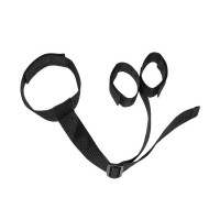 Набор для бондажа ошейник с наручниками ДЖага-Джага