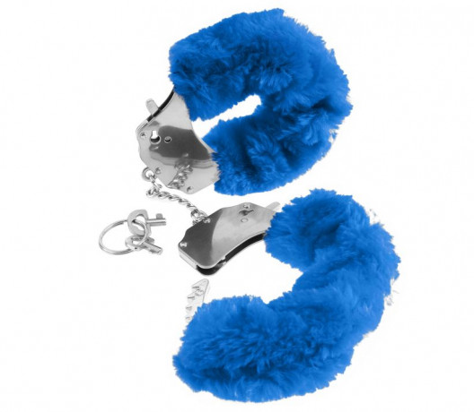 Наручники металлические Furry Love Cuffs с мехом
