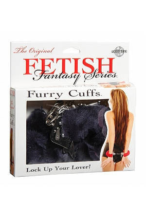 Наручники металлические Furry Love Cuffs с мехом