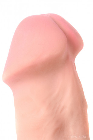 Реалистичный вибратор с мощной присоской и выносным пультом управления RealStick Elite Vibro