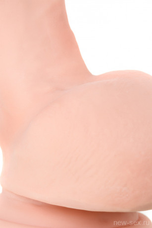 Реалистичный вибратор с мощной присоской и выносным пультом управления RealStick Elite Vibro