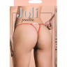 Микро трусики из кружева с цветочным орнаментом и стразами Joli Lillian