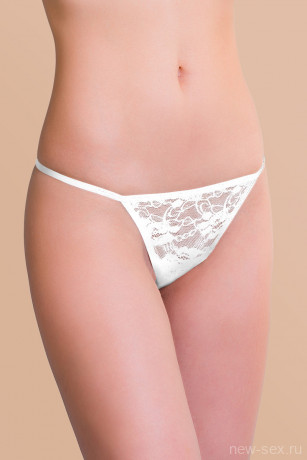 Микро трусики из кружева с цветочным орнаментом и стразами Joli Lillian