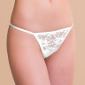 Микро трусики из кружева с цветочным орнаментом и стразами Joli Lillian
