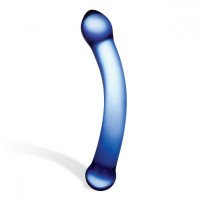 Стеклянный фалос для точки G Curved G-Spot Glass Dildo