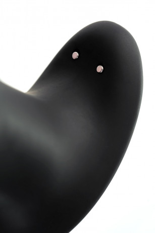 Анальная пробка с эффектом римминга и 10 режимами вибрации Erotist Hurricane