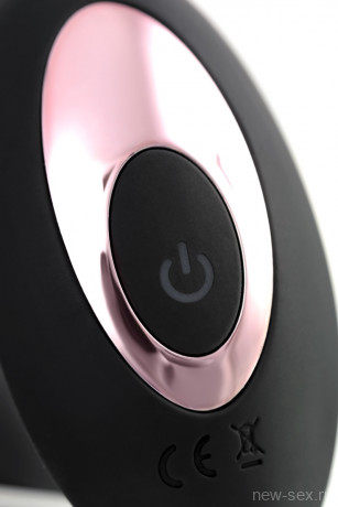 Анальная пробка с эффектом римминга и 10 режимами вибрации Erotist Hurricane