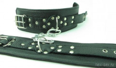 Наручники из кожи с пряжкой