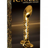 Вибрационный анальный стимулятор Icicles Gold Edition G07