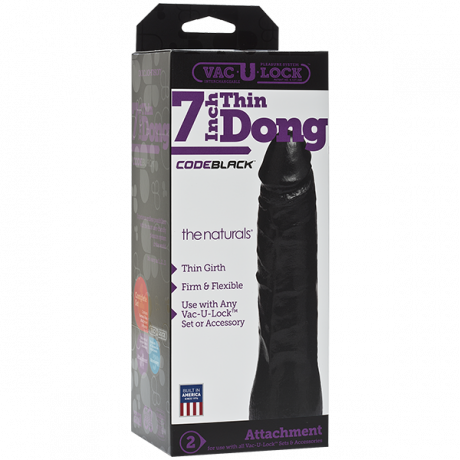 Насадка фаллоимитатор реалистик для страпон систем Vac-U-Lock