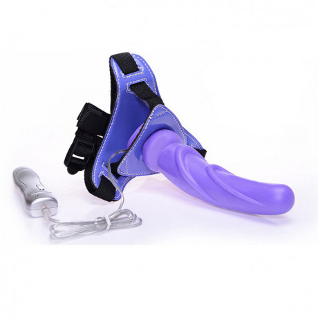 Страпон трусики с рельефной насадкой