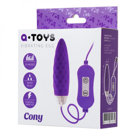 Виброяйцо Cony с 20 режимами