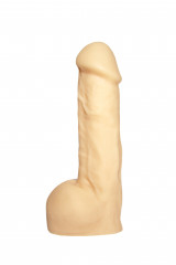 Пустотелый фаллоимитатор с большой мошонкой DD