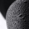 Анальная пробка из черного стекла с гладкой поверхностью Sexus Glass
