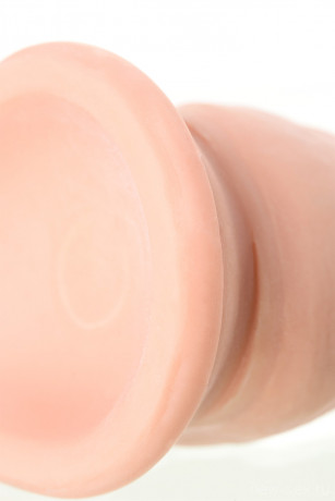 Телесный вибратор с мощной присоской и 7 режимами вибрации RealStick Elite Vibro