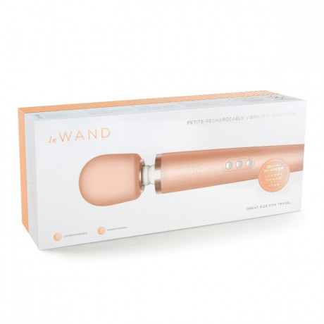 Мини-ванд с 10 скоростями интенсивности массажа и 6 режимами Le Wand
