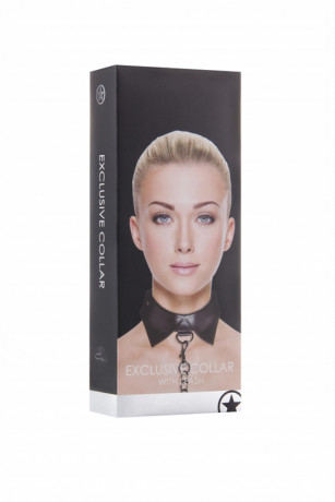 Эксклюзивный ошейник в виде воротничка с поводком Exclusive Collar Leash Ouch