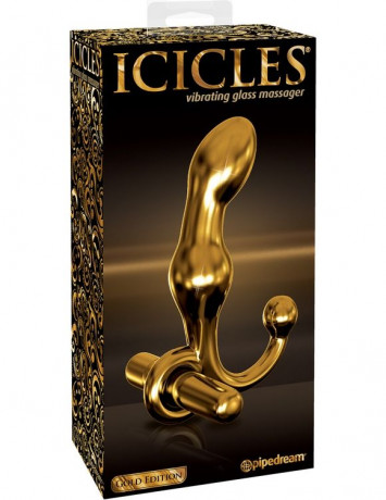 Вибромассажер Icicles Gold Edition G08 - Gold