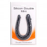 Двусторонний мини фаллоимитатор Silicon Double Mini