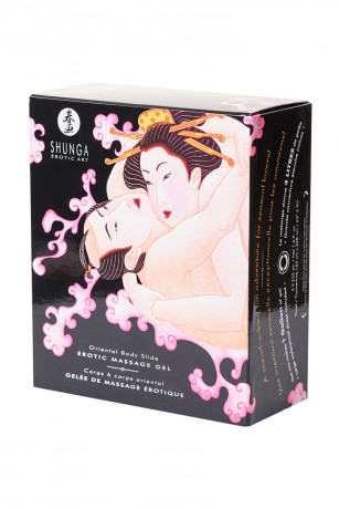 Гель для эротического массажа с ароматом клубники и шампанского Original body Glide SHUNGA