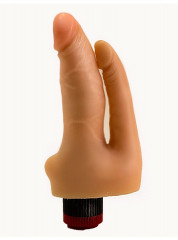 Реалистичный вибратор для двойного проникновения