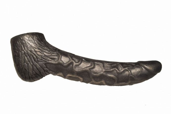 Черная изогнутая насадка с полужесткой структурой BLACK BENT