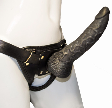 Черная изогнутая насадка с полужесткой структурой BLACK BENT